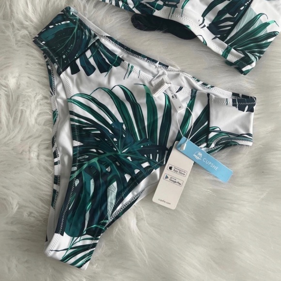 NWT Palm Print Bikini - Picture 3 of 4